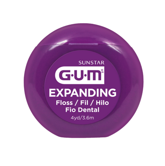 GUM Expanding Floss, 4 yds, 144/bx