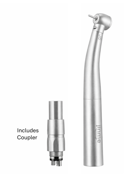 Jinme J6 TUQL-N High Speed Handpiece with LED Optic NSK Coupling Compatible