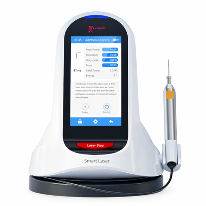 Woodpecker Dental Diode Laser System LX16 Plus Smart Laser | 5W 450nm/650nm/978nm