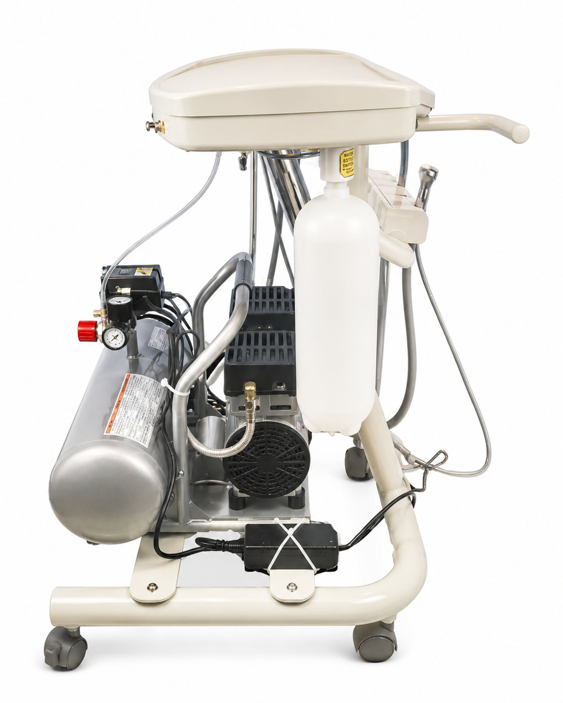 Flight A-Series Doctors Cart with TRAD-2001 Delivery Unit, Integrated Compressor and Air Venturi Vacuum