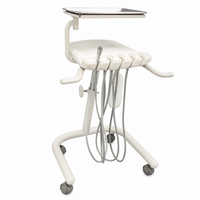 Flight A-Series Doctors Cart with TRAD-2002 Delivery Unit, 3-Way Syringe and 3 Handpiece Tubings