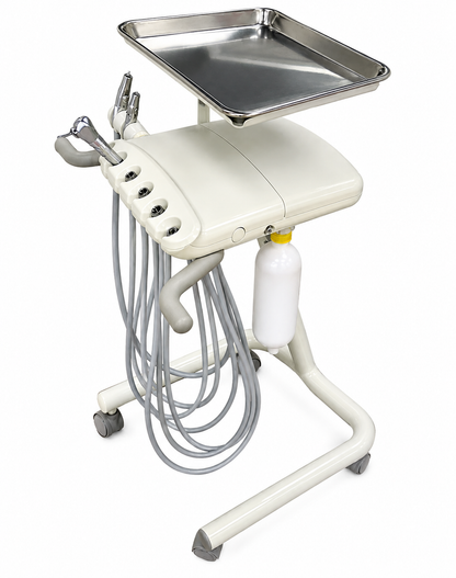 Flight A-Series Doctors Cart with TRAD-2002 Delivery Unit, 3-Way Syringe and 3 Handpiece Tubings