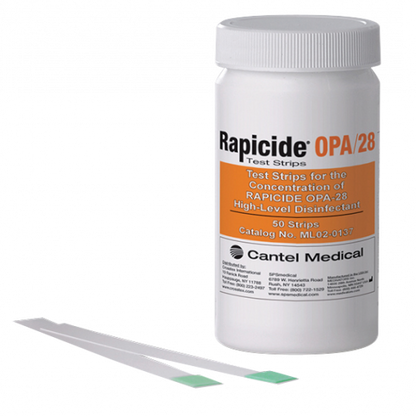 RapicideÂ® OPA/28 High Level Disinfectant Test Strips