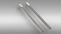 Mecodont Stainless Steel Parallel Sided Post, No 3 - No 7