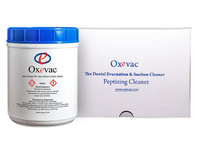 Oxevac Central Evacuation and Suction Pump Cleaner Concentrate - Case of 6