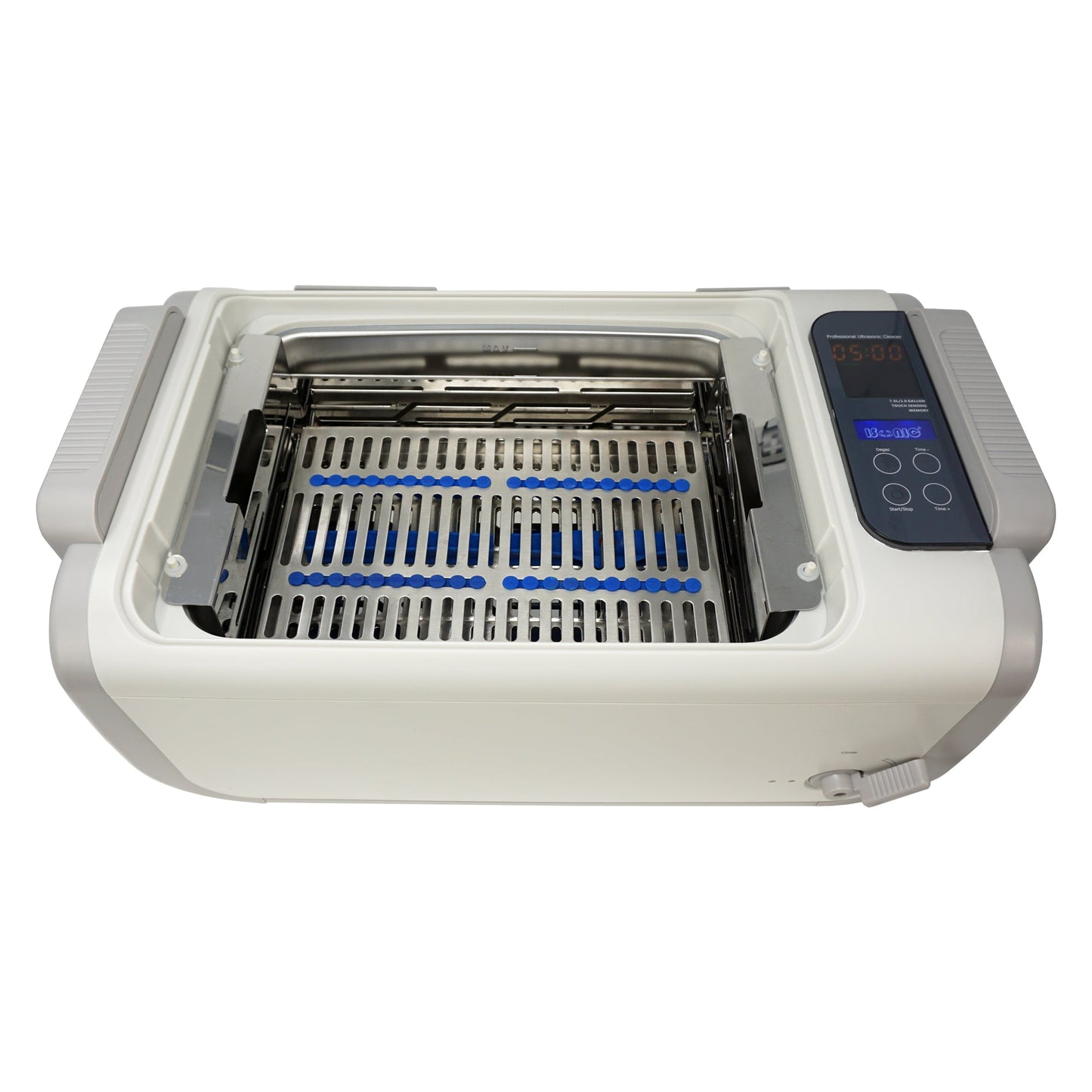 iSonic SOB4875A basket fitted in a P4875II-4T-NH ultrasonic cleaner