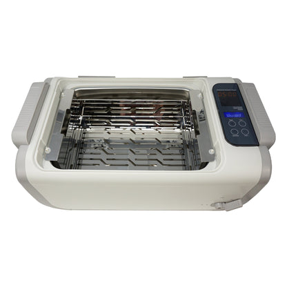 iSonic SOB4875A stainless basket loaded with instruments