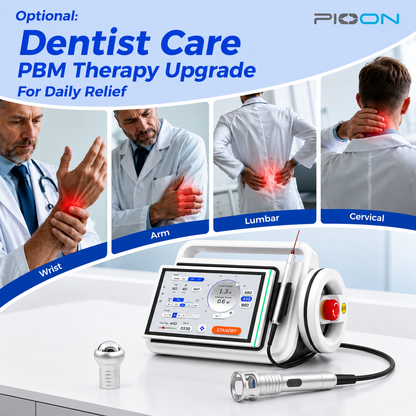 PIOON UTU G7 Triple-Wavelength Dental Diode Laser 450nm/650nm/980nm | 7W