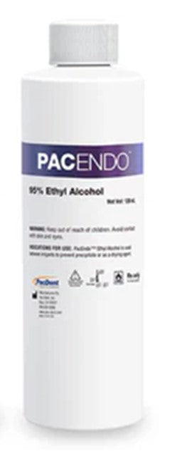 PacDent PacEndo 95% Ethyl Alcohol Refill Bottle 120ml/4oz