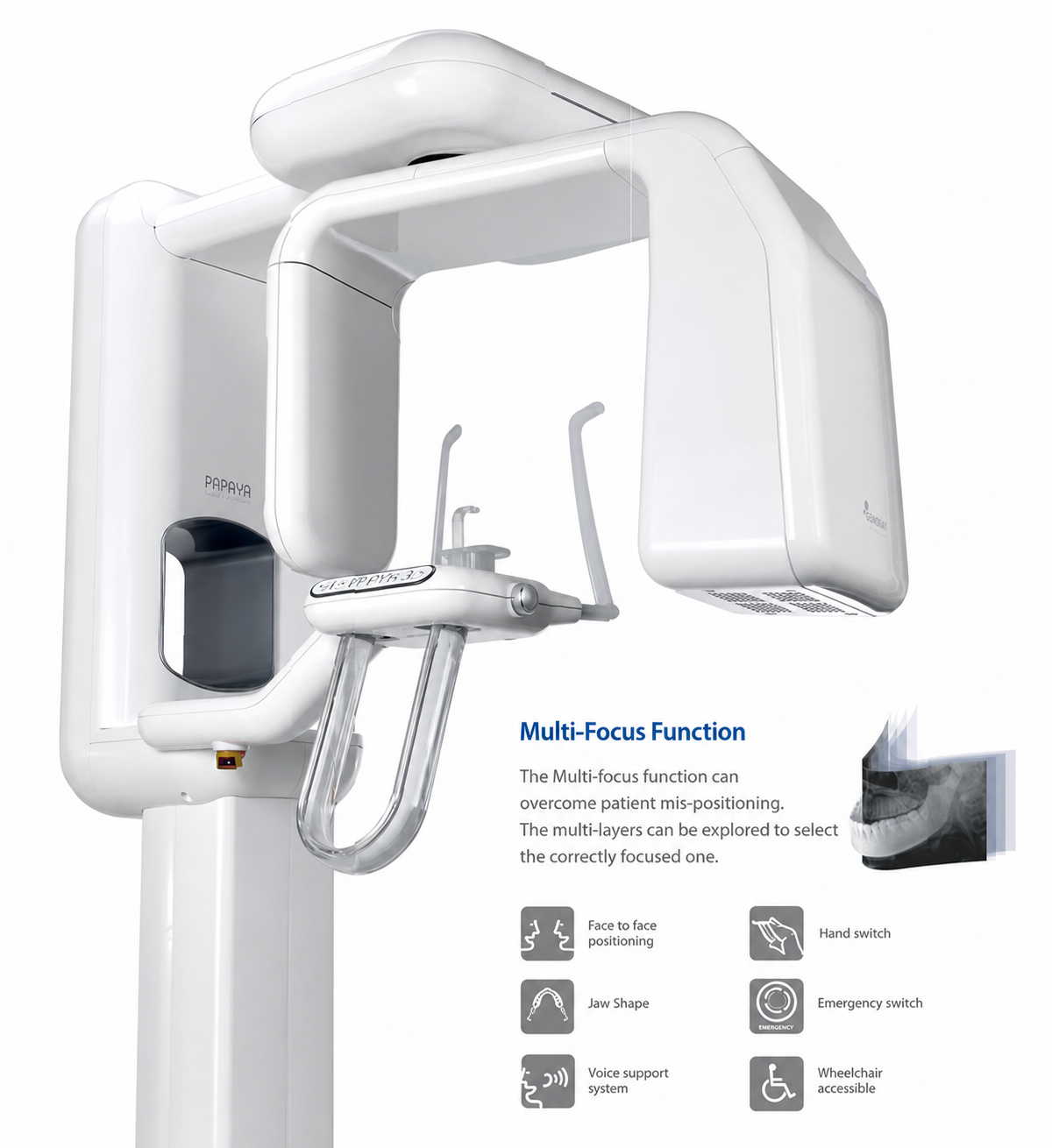 Genoray Papaya Slim | 2D Digital Panoramic Imaging System