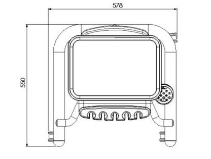 A-Series Doctors Cart With TRAD-2002 Delivery System