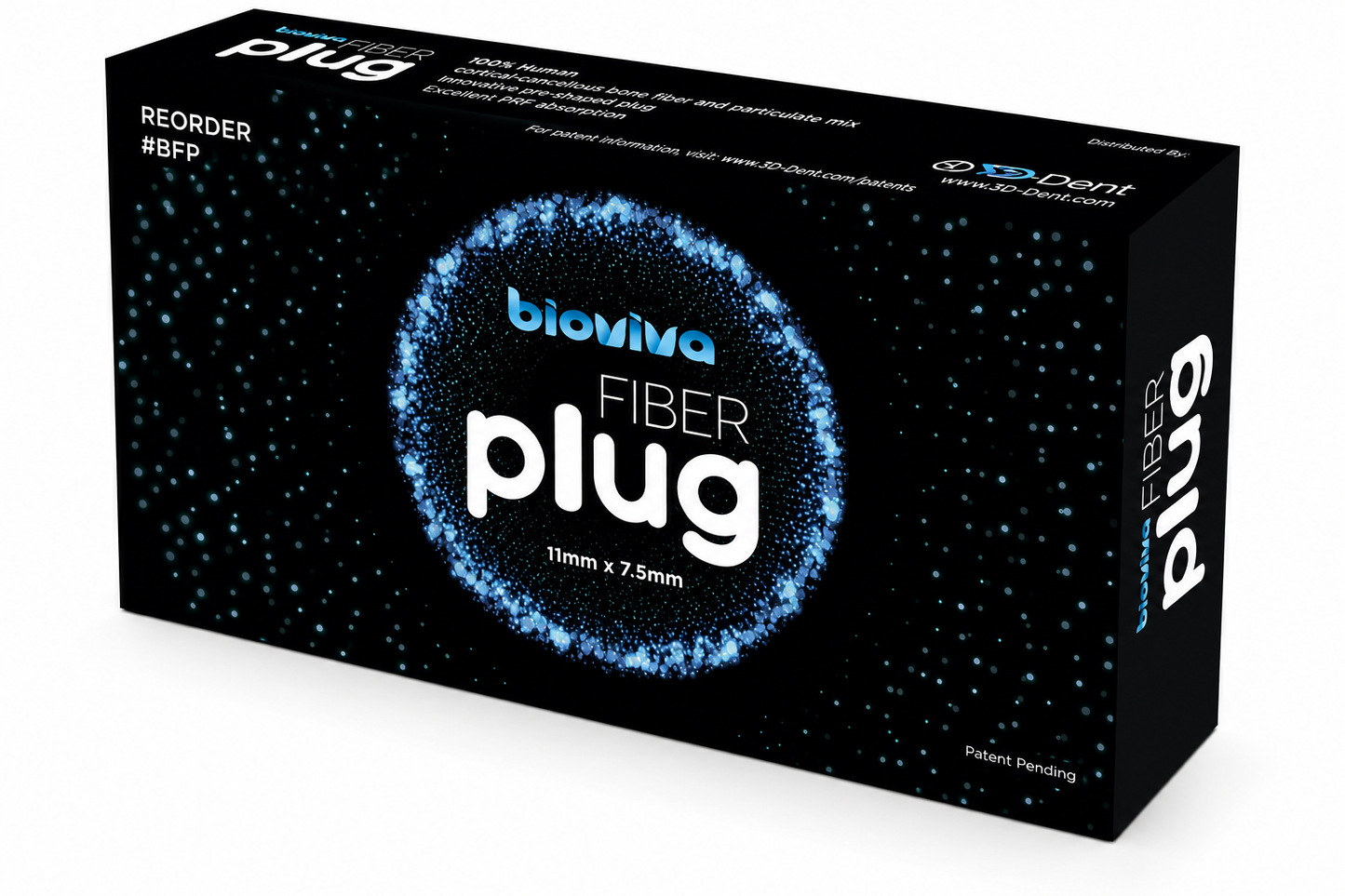 Bioviva Fiber Plug Bone Allograft