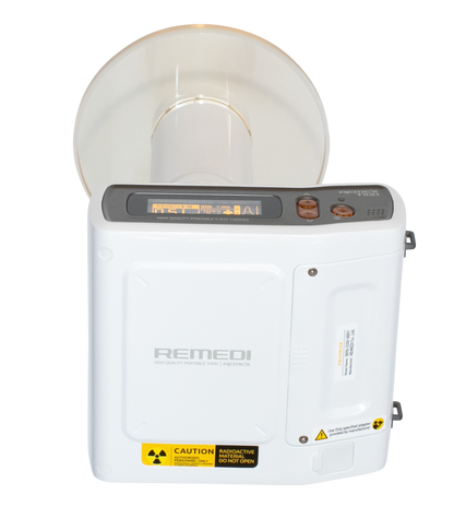 Remedi T-100 Handheld X-ray With FREE FMX Sensor Positioning Kit - NEW