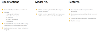 MK Dent Premium Synthetic Oil 2