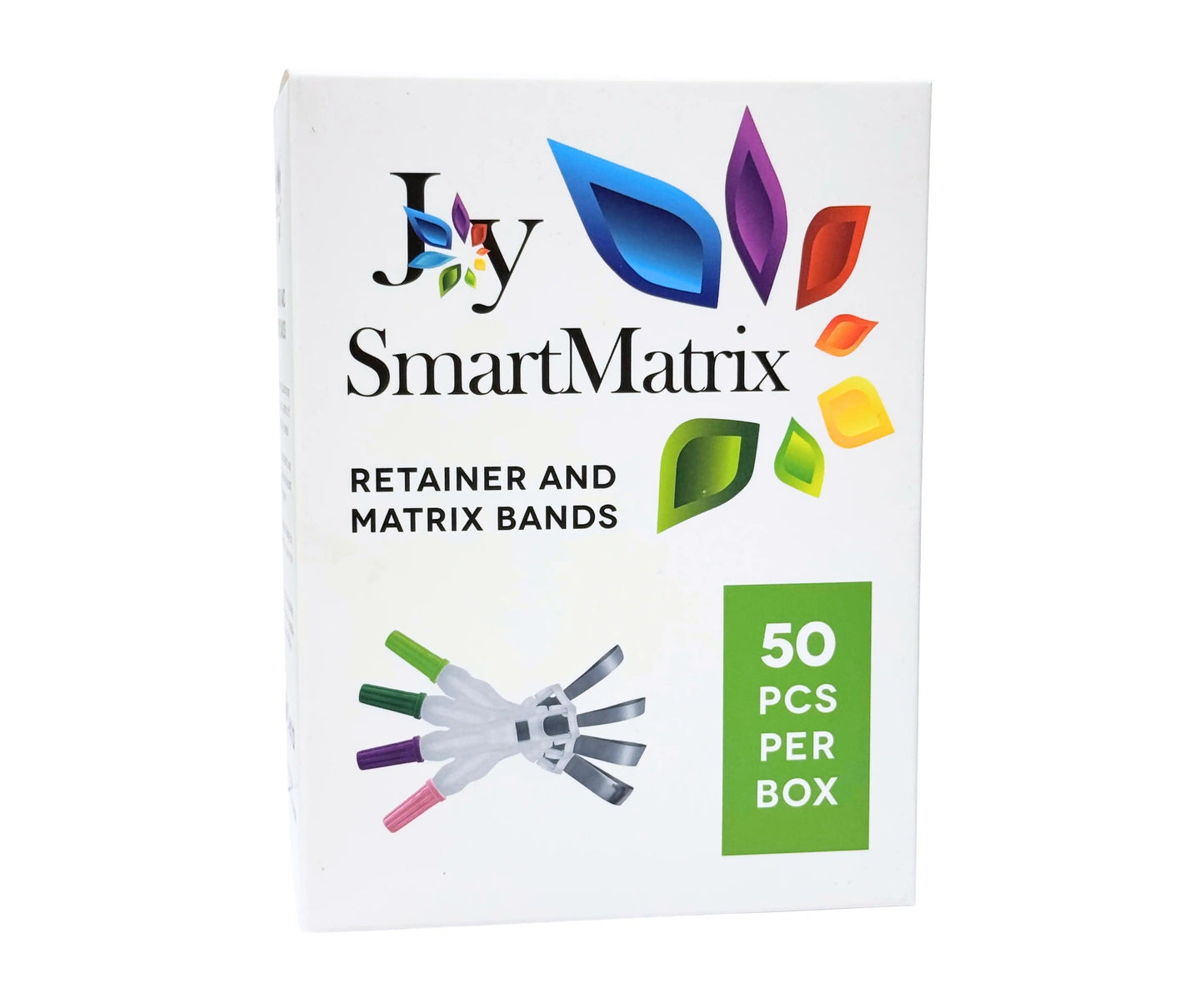 Joy Smart Matrix Bands - Contoured Non-Stick Bands, 50 per Box | 4 Configurations