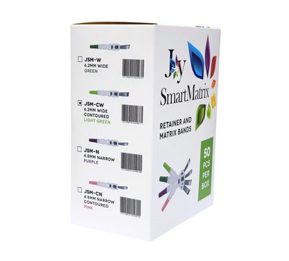 Joy Smart Matrix Bands - Contoured Non-Stick Bands, 50 per Box | 4 Configurations