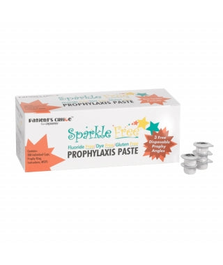 Crosstex Sparkle Free Prophy Paste w/ Xylitol, Individual Cups, 200/bx
