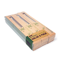 BEYOND Premium Bamboo Toothbrush Six-Pack