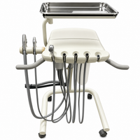 Flight A-Series Doctors Cart with TRAD-2002 Delivery Unit and HVE/SE Vacuum Package