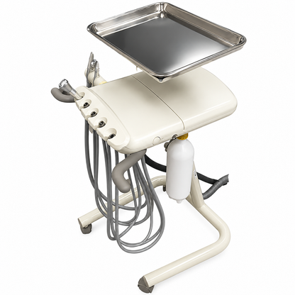 Flight A-Series Doctors Cart with TRAD-2002 Delivery Unit and HVE/SE Vacuum Package
