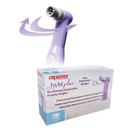 Crosstex TwistÂ Plus Disposable Oscillating Prophy Angle