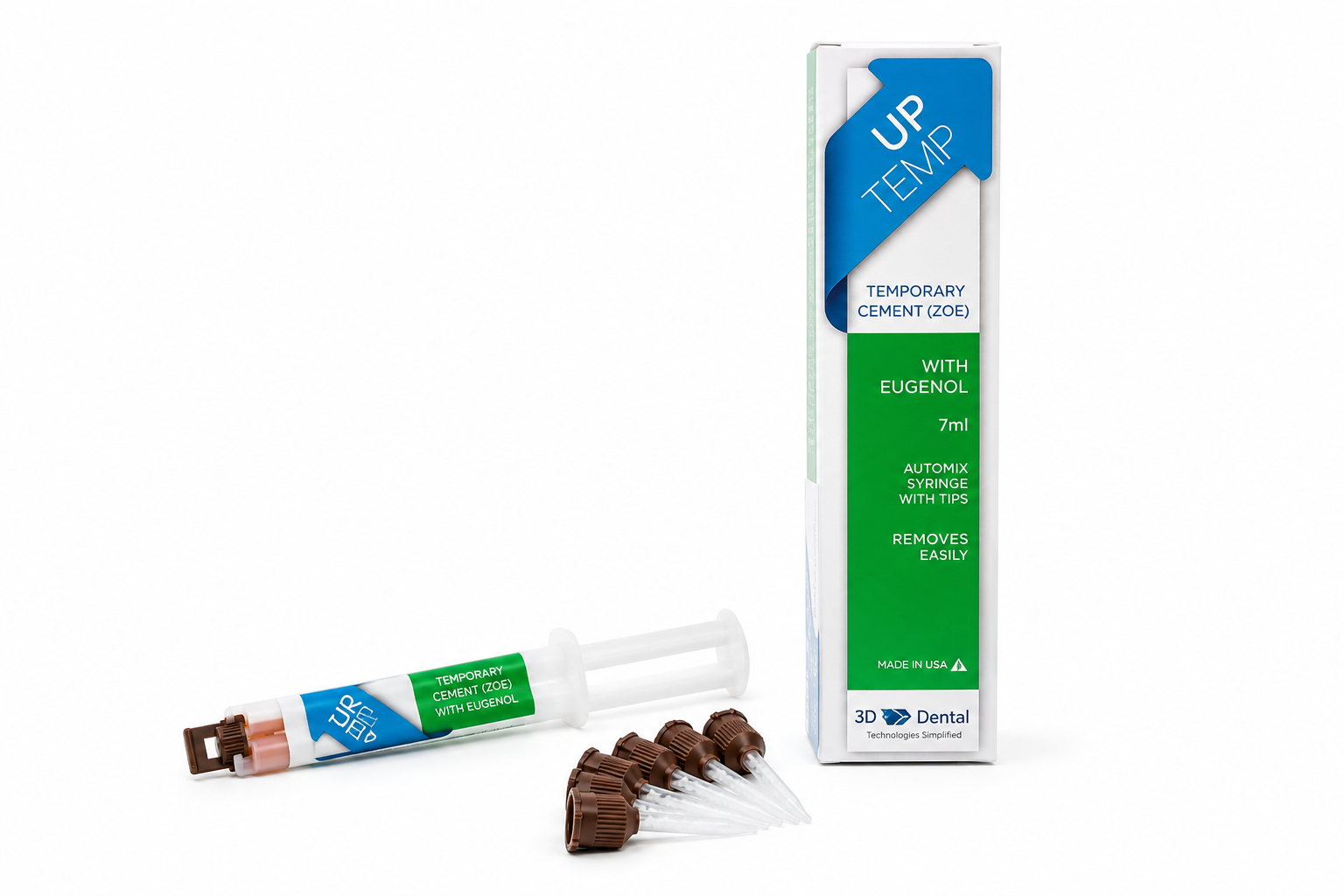 Joy Uptemp Temporary Cement Syringes Non-Eugenol — main product image