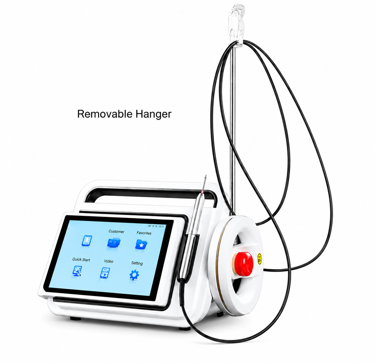 PIOON UTU G7 Triple-Wavelength Dental Diode Laser 450nm/650nm/980nm | 7W