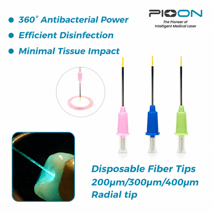PIOON UTU3 G7 Multi-Wavelength Dental Diode Laser | 450nm/650nm/980nm