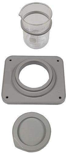 iSonic BHK01A 500ml glass beaker holder set for ultrasonic cleaners