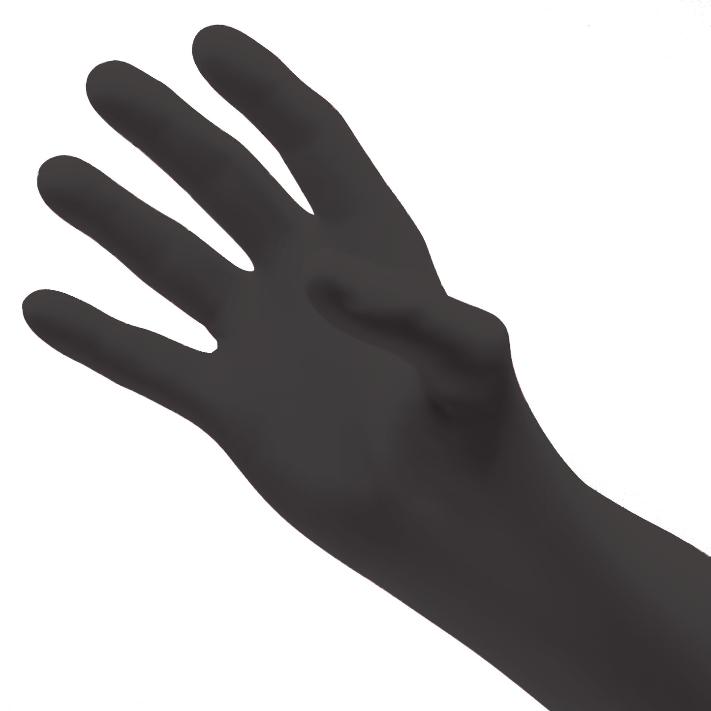 Innovative Blackwork Chloroprene Exam Gloves - Series 10, 100/bx, 10 bx/cs