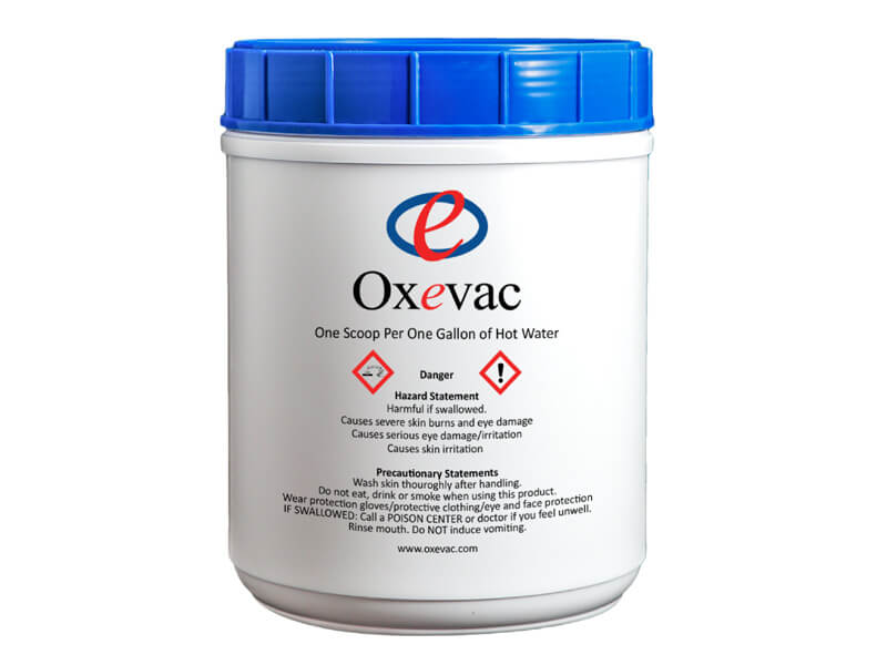 Oxevac Central Evacuation and Suction Pump Cleaner Concentrate - Case of 6