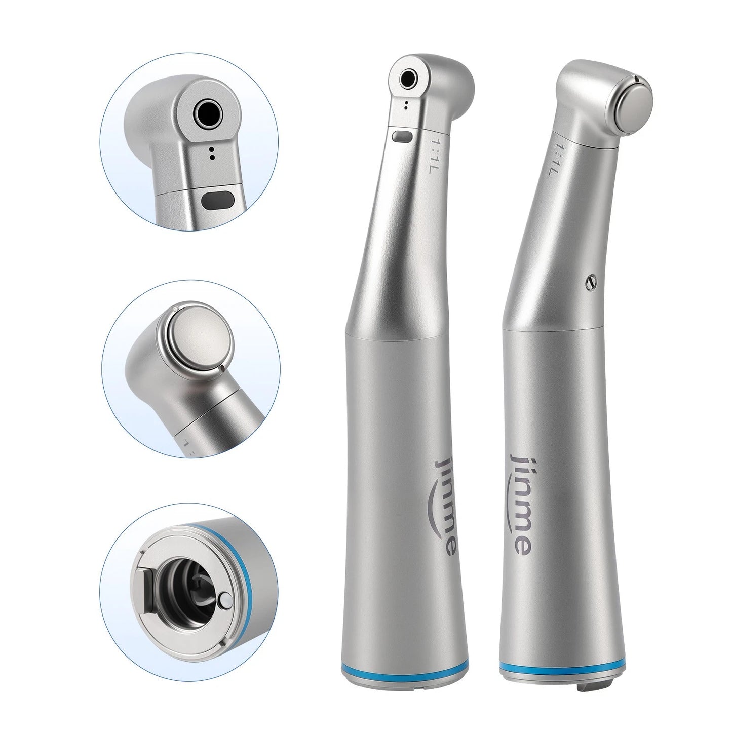 Jinme 1:1 Electric Handpiece Contra Angle for E-Type Dental Motors