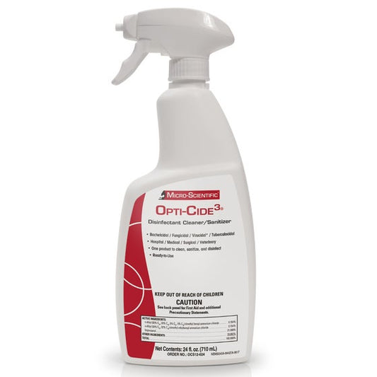 Opti-Cide3 Disinfectant Cleaner/Sanitizer Liquid Spray Bottle