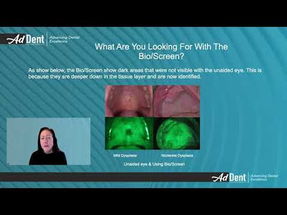 AdDent Bio/Screen Oral Cancer Exam Light - Complete Kit