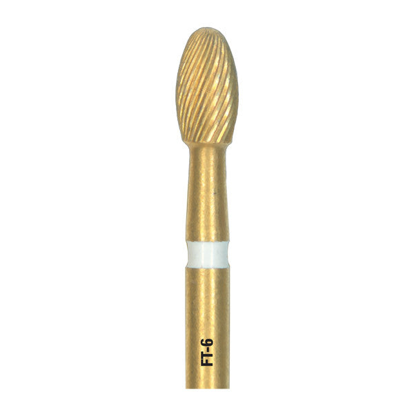 CT6 | Trimming & Finishing Burs Football (Egg) Shaped