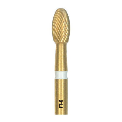 CT6 | Trimming & Finishing Burs Football (Egg) Shaped