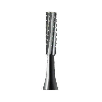 G/557Ss (2057 Short Shank) Metal Cutting Short Shank Gold Carbide Burs Flat-End Fissure